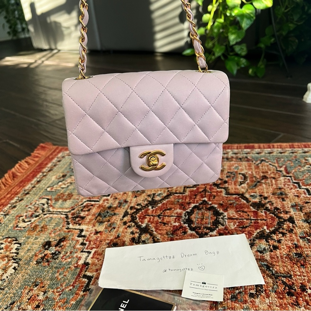 Chanel Classic Vintage Mini Square Flap Bag - Picture 4 of 11